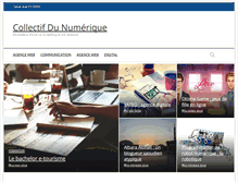 Tablet Screenshot of collectifdunumerique.fr